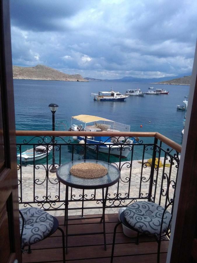 Ferienwohnung House Galini Chalki Town Exterior foto